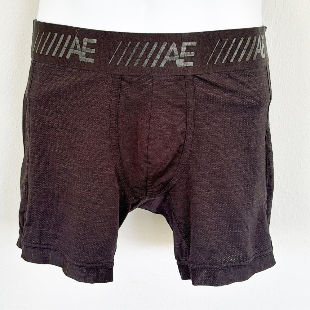American Eagle Flex men’s black mesh boxer briefs size small